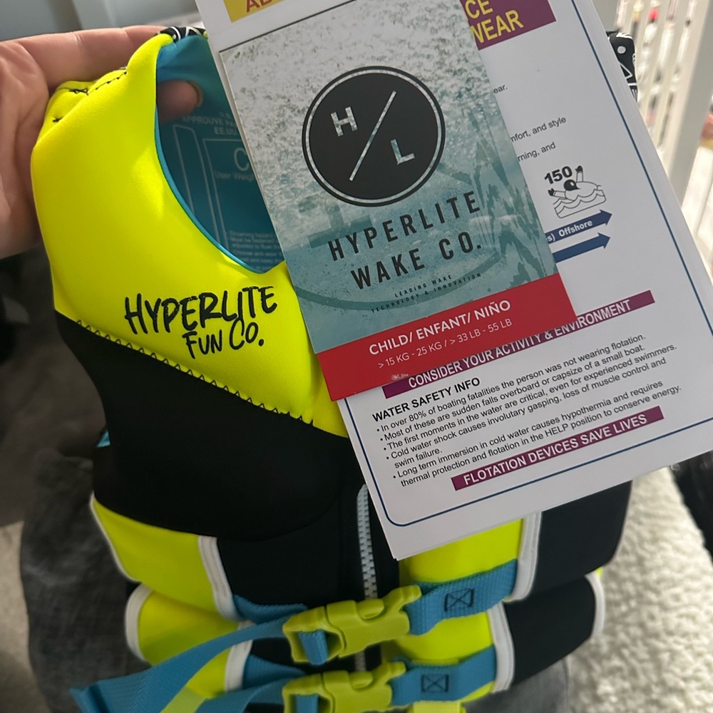 Life vest for infant